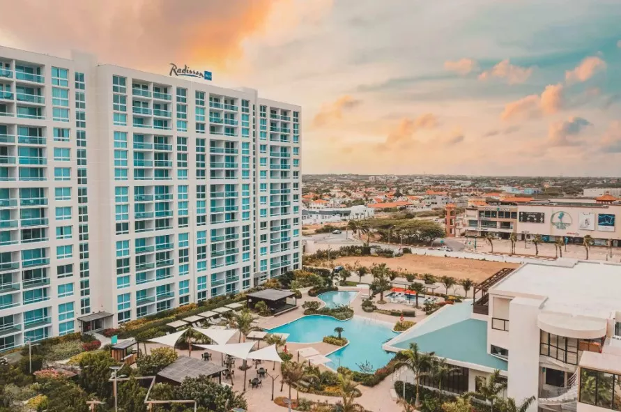 Aruba no Radisson Blu Aruba